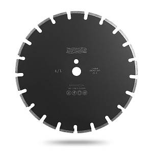Алмазный сегментный диск по свежему бетону Messer A/L. Диаметр 300 мм. (01-12-300)