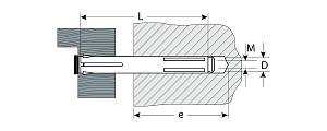 ЗУБР 10 х 152 мм, 30 шт, рамный анкер (4-302233-10-152)