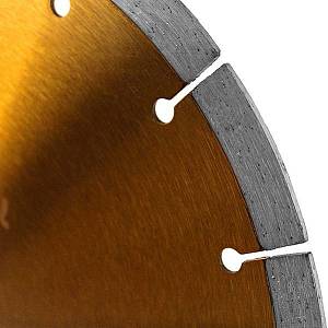 Алмазный сегментный диск Messer Yellow Line Granite. Диаметр 230 мм. (01-02-230)