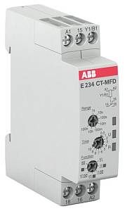 Реле времени ABB CT-MFD.12 многофункц. (7 функций ) 24-48B DC, 24- 240B AC 1SVR500020R0000