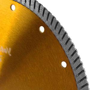 Алмазный турбо диск Messer Yellow Line Beton. Диаметр 125 мм. (01-36-125)