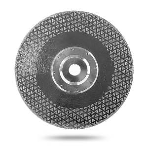 Алмазный диск для резки и шлифовки мрамора Messer M/F. Диаметр 125 мм. (01-44-125)