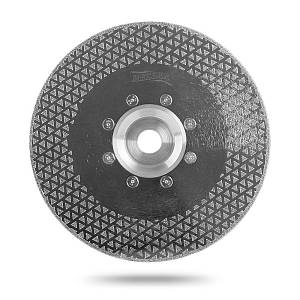 Алмазный диск для резки и шлифовки мрамора Messer M/F. Диаметр 230 мм. (01-44-230)
